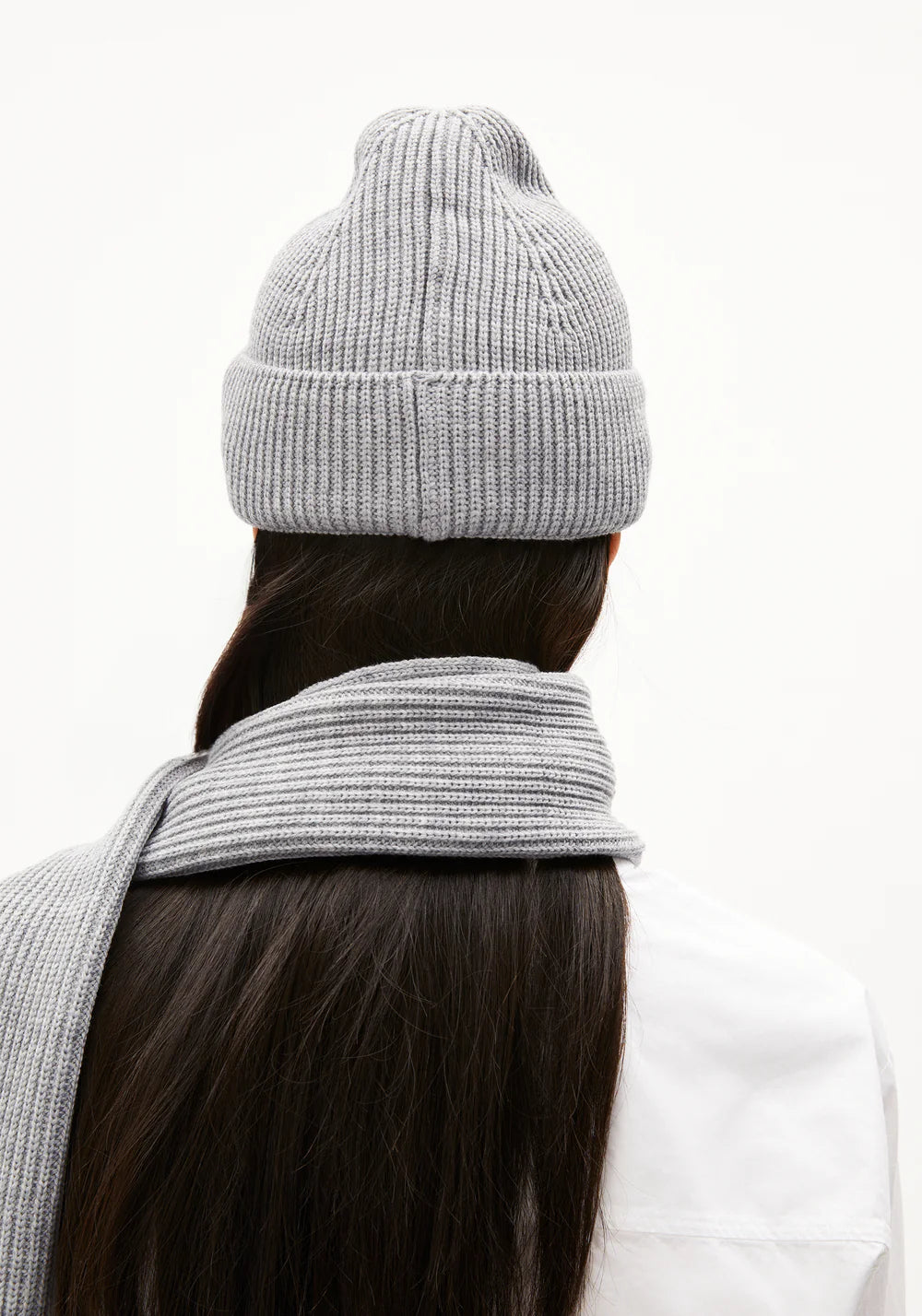 Armedangels - NILDAAO WOOL Accessoires Mütze light grey melange - WERTE FREUNDE