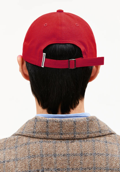 Armedangels - YENAAS BOLD Accessoires Caps scarlet red - WERTE FREUNDE