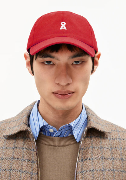Armedangels - YENAAS BOLD Accessoires Caps scarlet red - WERTE FREUNDE