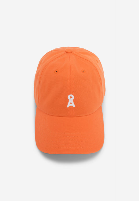 Armedangels - YENAAS BOLD Cap sunset orange - WERTE FREUNDE
