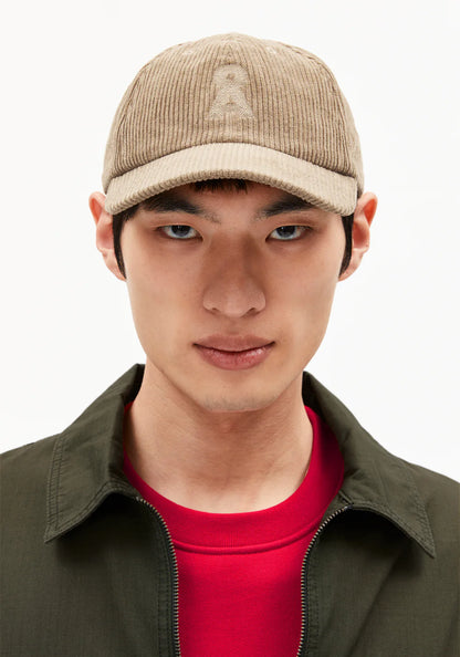 Armedangels - YENAAS CORD Accessoires Caps light oak - WERTE FREUNDE