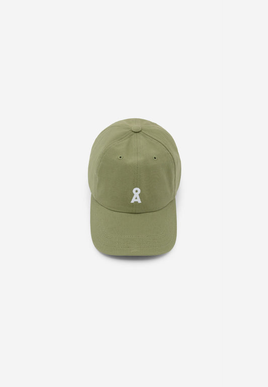 Armedangels - YENAAS BOLD CAP fatigue green - WERTE FREUNDE