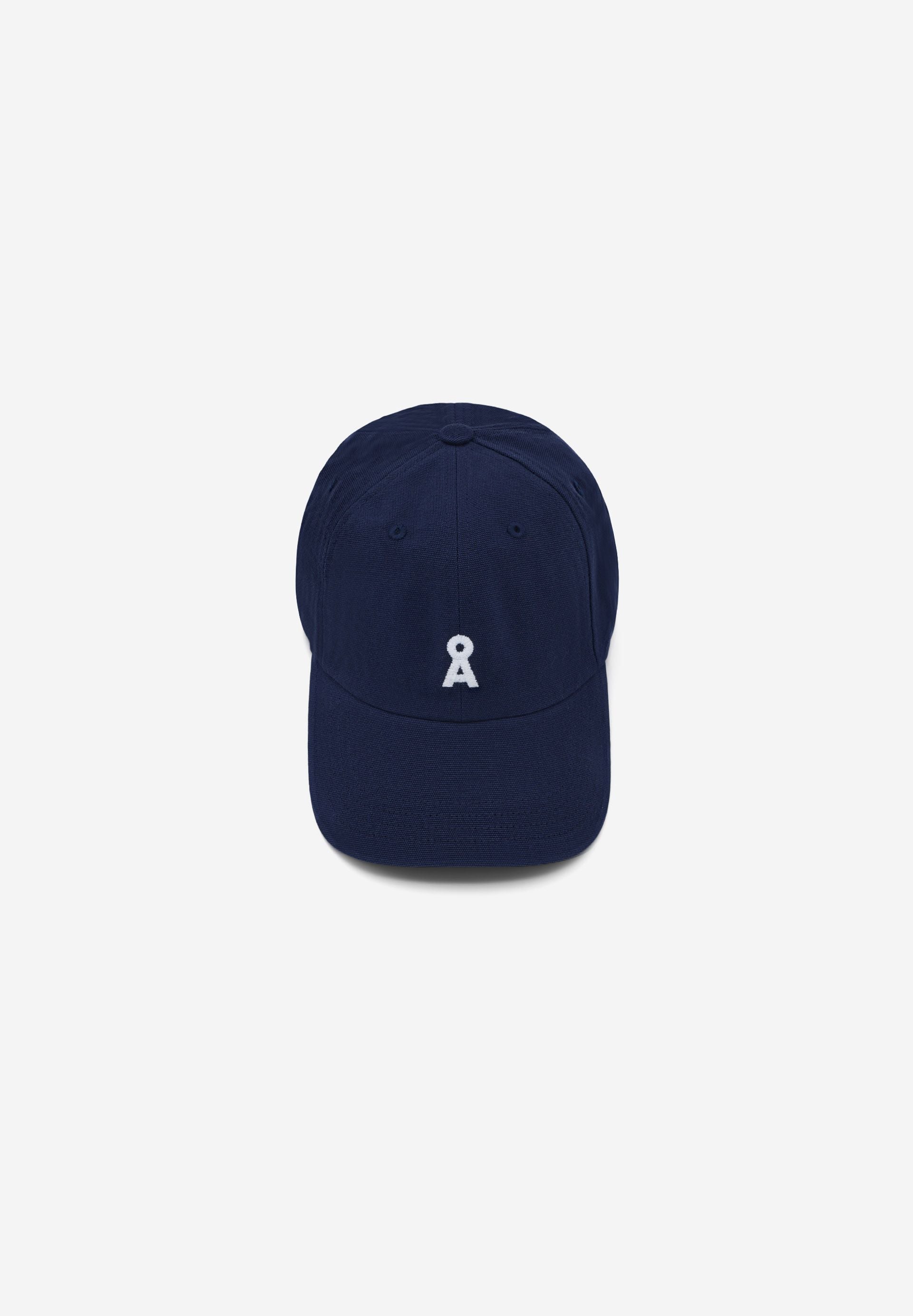Armedangels - YENAAS BOLD CAP tinted navy - WERTE FREUNDE
