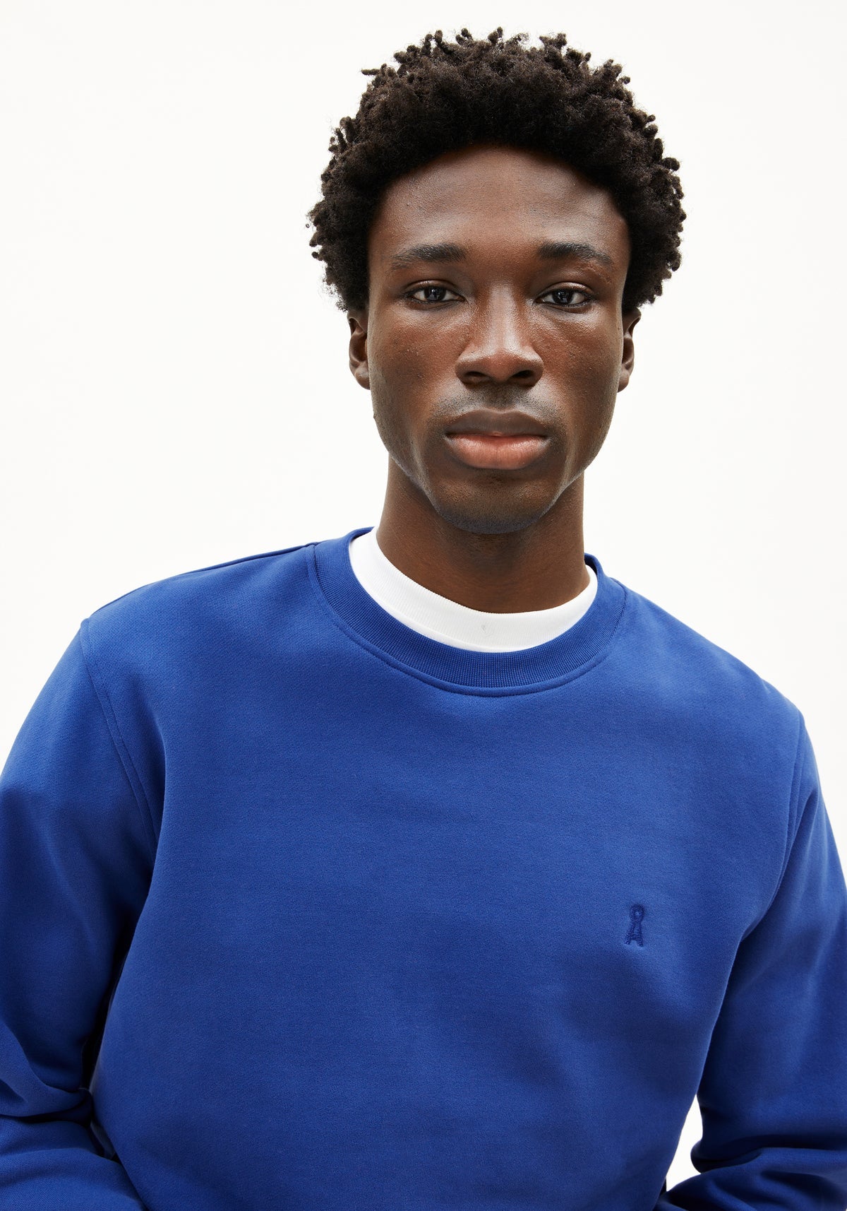 Armedangels - BAARO FLEECE Sweatshirts dark wave - WERTE FREUNDE