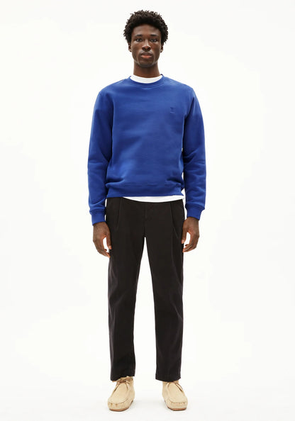 Armedangels - BAARO FLEECE Sweatshirts dark wave - WERTE FREUNDE