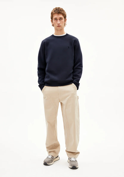 Armedangels - BAARO FLEECE Sweatshirts night sky - WERTE FREUNDE