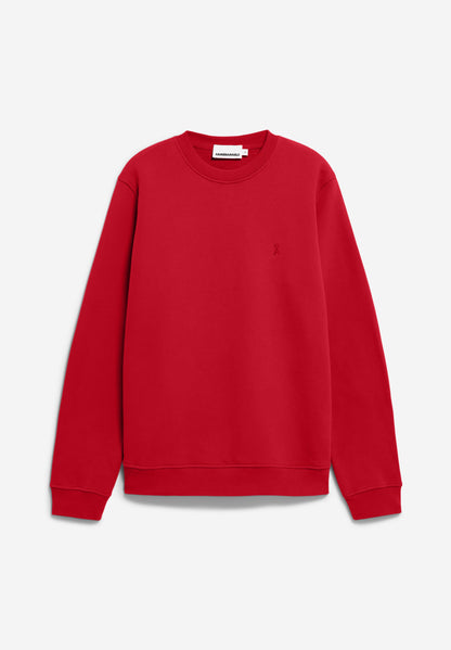 Armedangels - BAARO FLEECE Sweatshirts scarlet red - WERTE FREUNDE