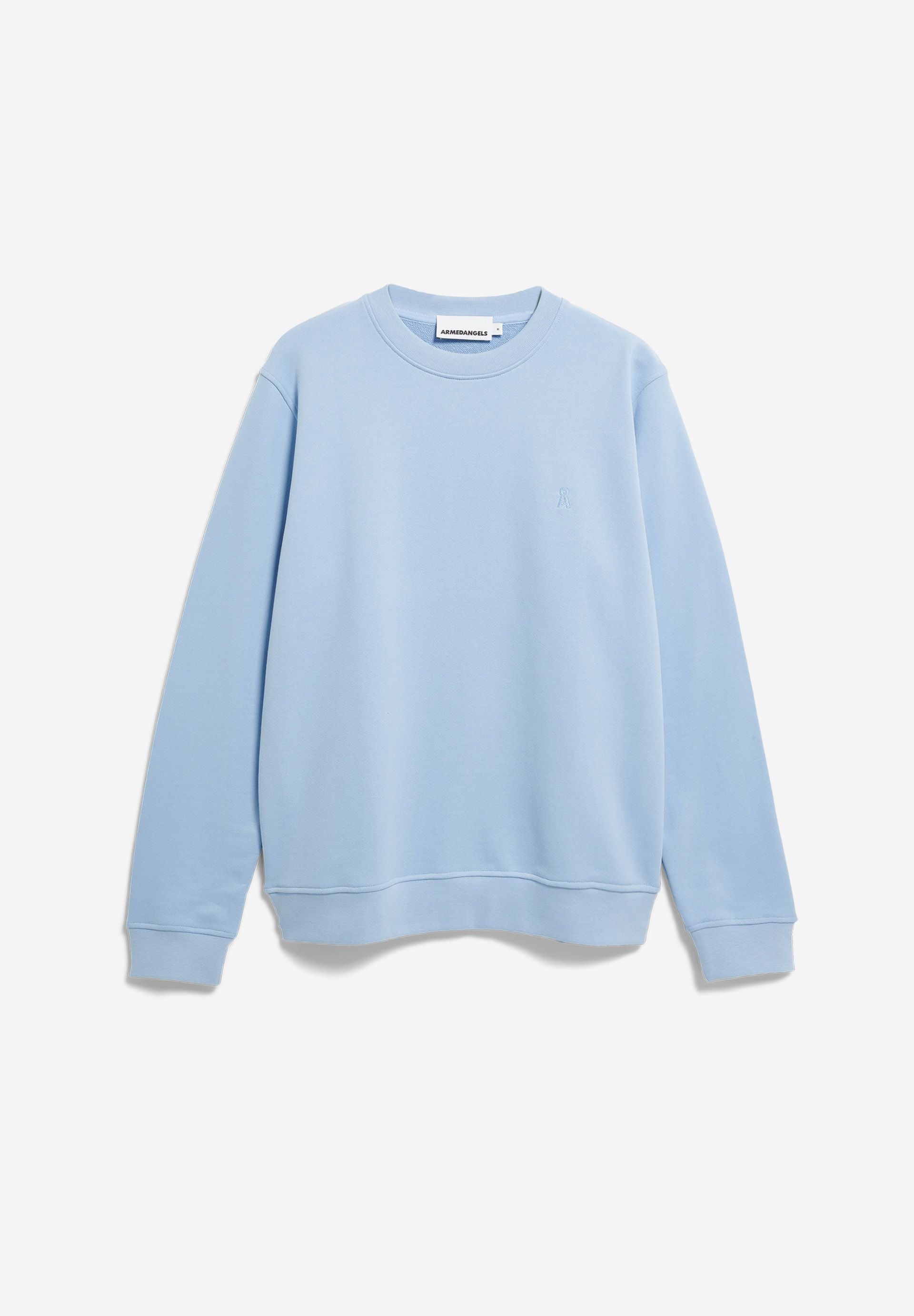 Armedangels - BAARO LOOP SWEATSHIRT wedgwood - WERTE FREUNDE