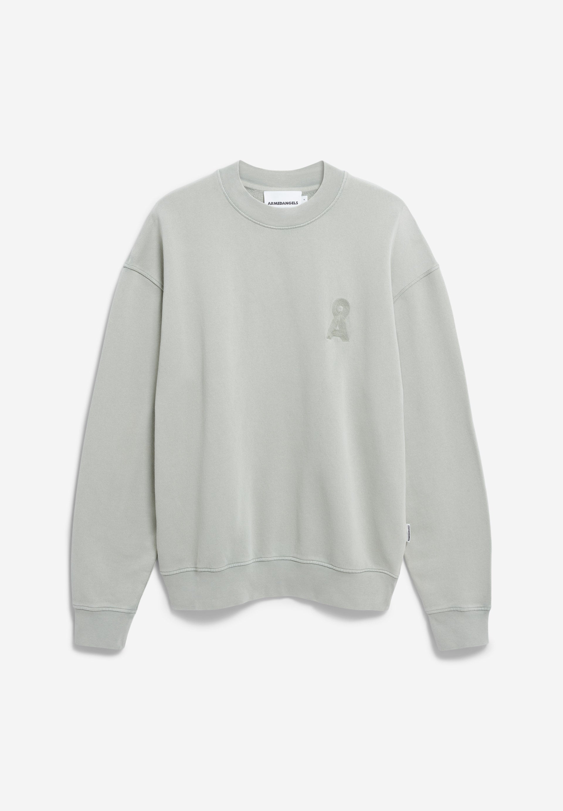 Armedangels - EMAAL CREWNECK GMT DYE Sweatshirts seagreen washed - WERTE FREUNDE