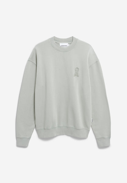 Armedangels - EMAAL CREWNECK GMT DYE Sweatshirts seagreen washed - WERTE FREUNDE