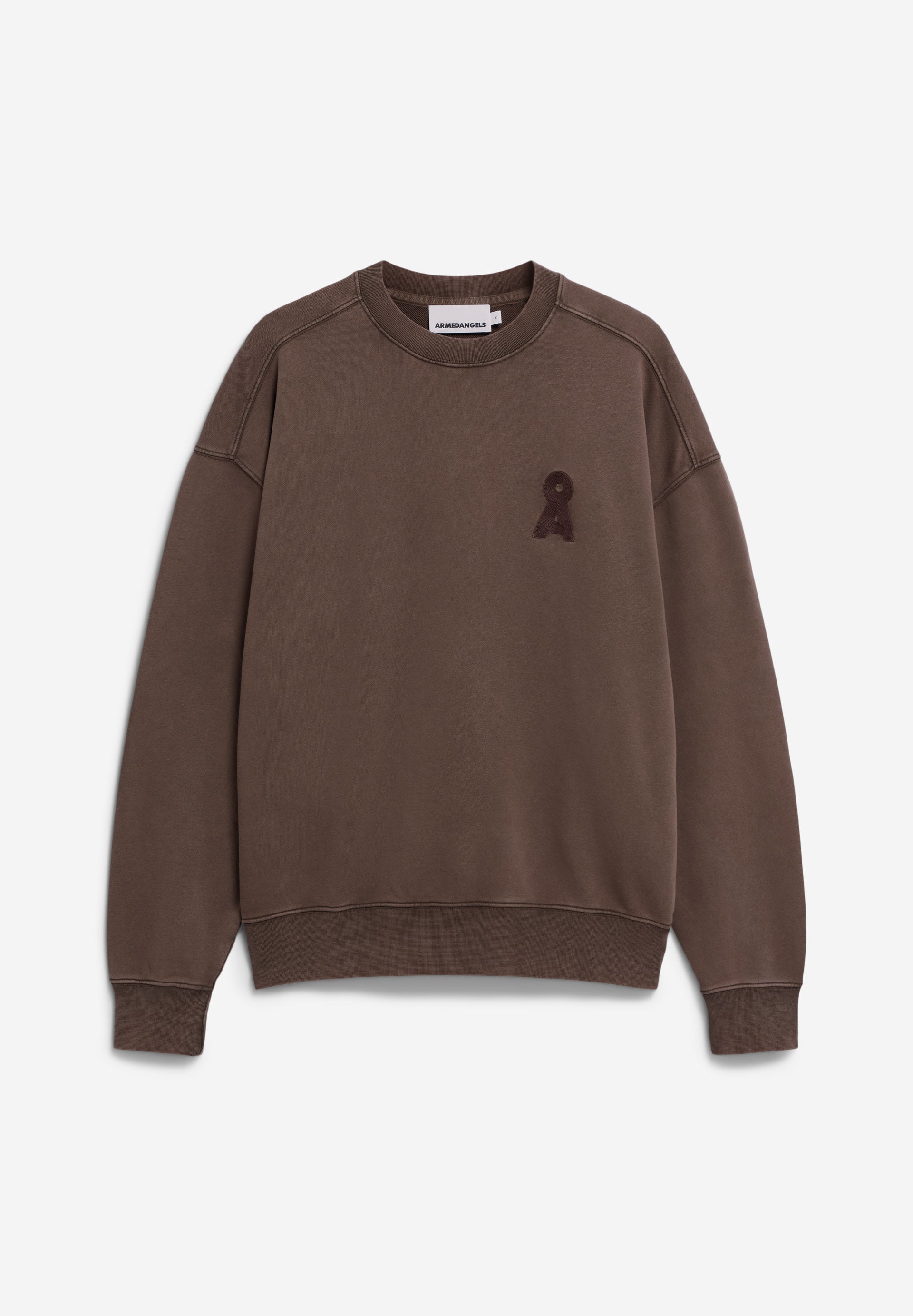 Armedangels - ICONIC Å EMAAL GMT DYE Sweatshirts tree shade washed - WERTE FREUNDE