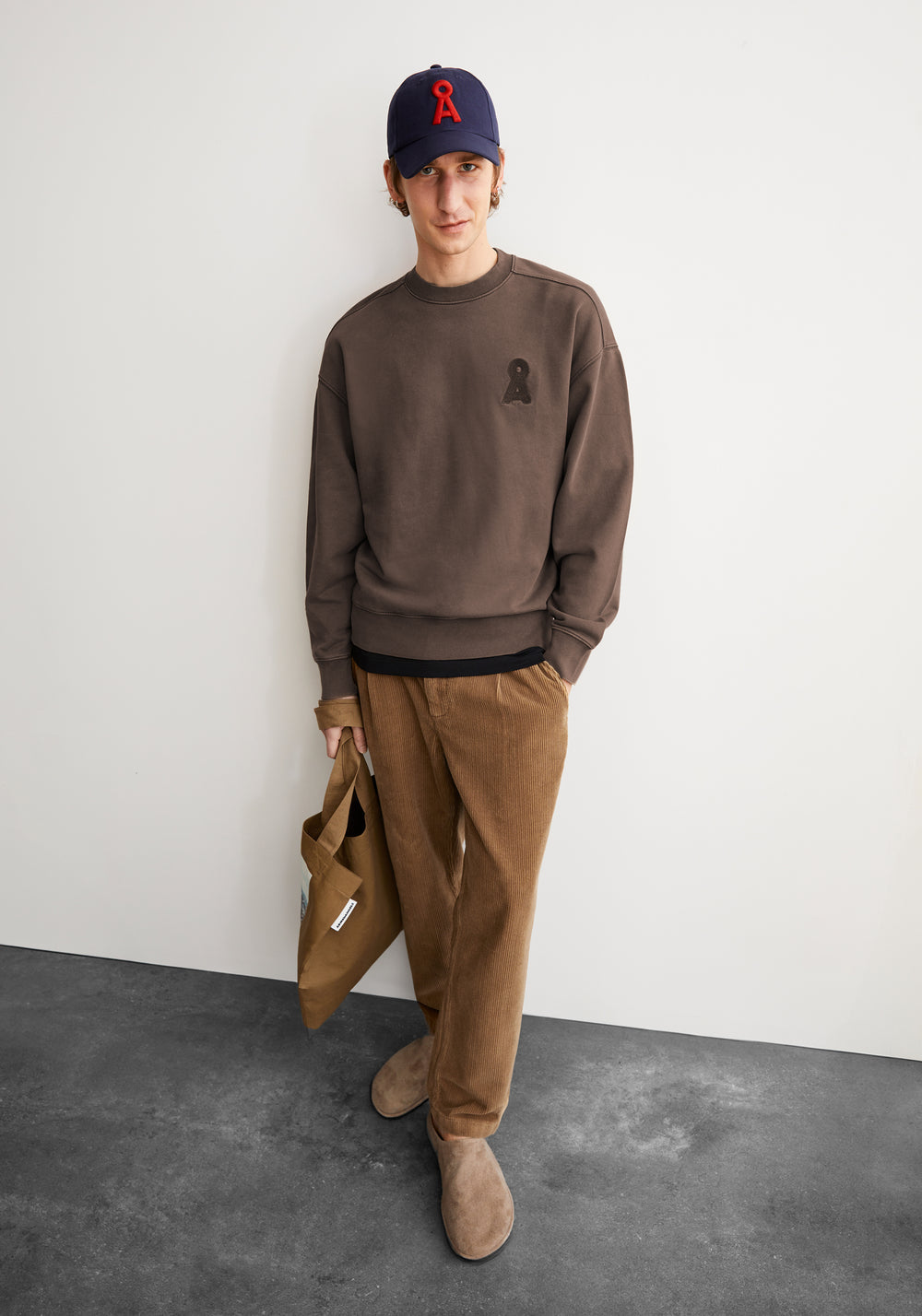 Armedangels - ICONIC Å EMAAL GMT DYE Sweatshirts tree shade washed - WERTE FREUNDE