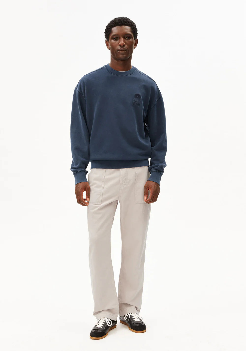 Armedangels - ICONIC Å GMT DYE SWEATSHIRT night sky washed - WERTE FREUNDE