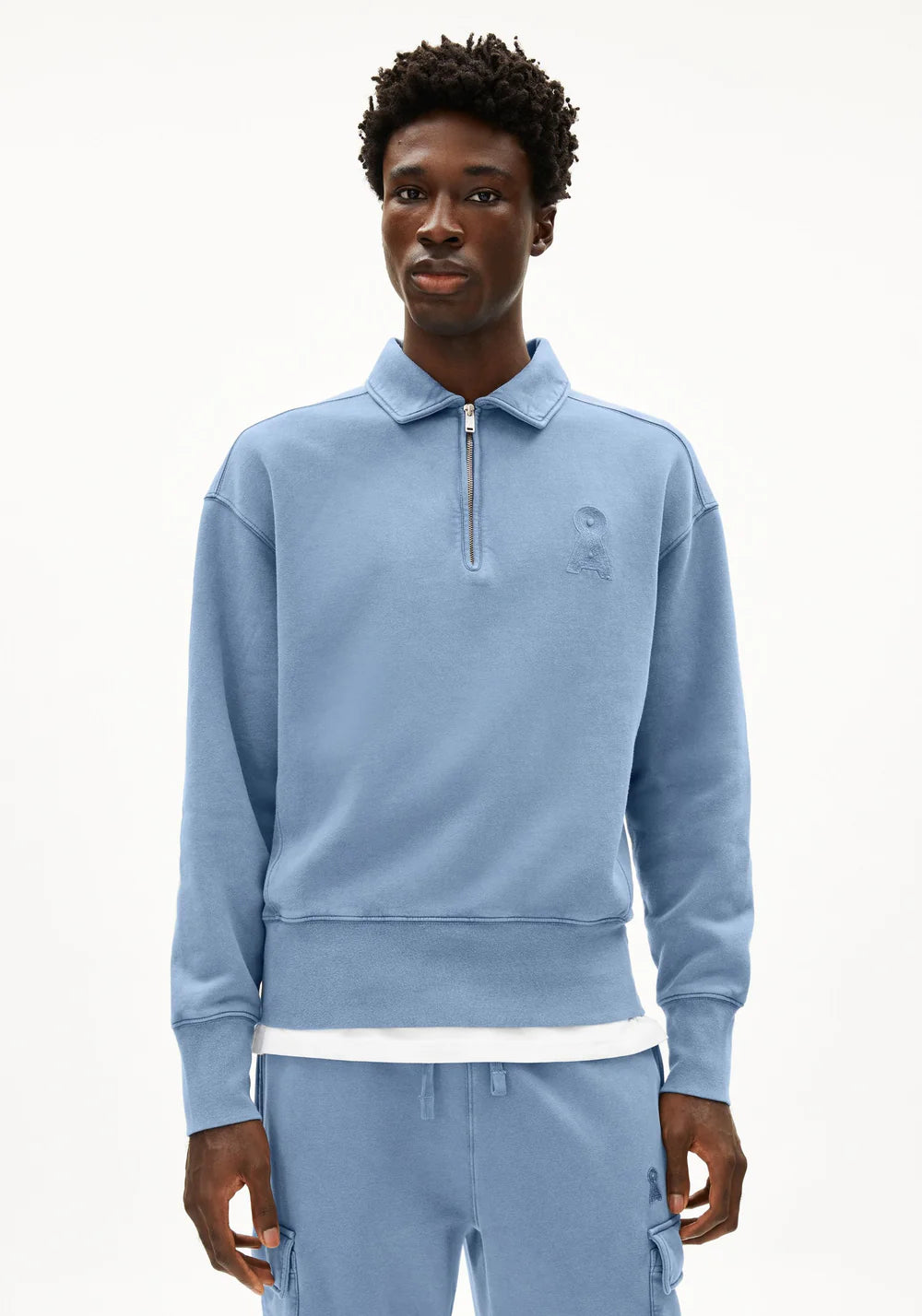 Armedangels - ICONIC Å GMT DYE SWEATTROYER wedgwood washed - WERTE FREUNDE