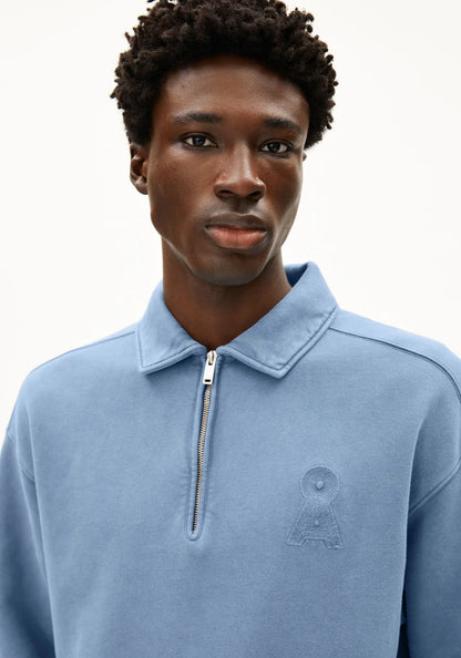 Armedangels - ICONIC Å GMT DYE SWEATTROYER wedgwood washed - WERTE FREUNDE