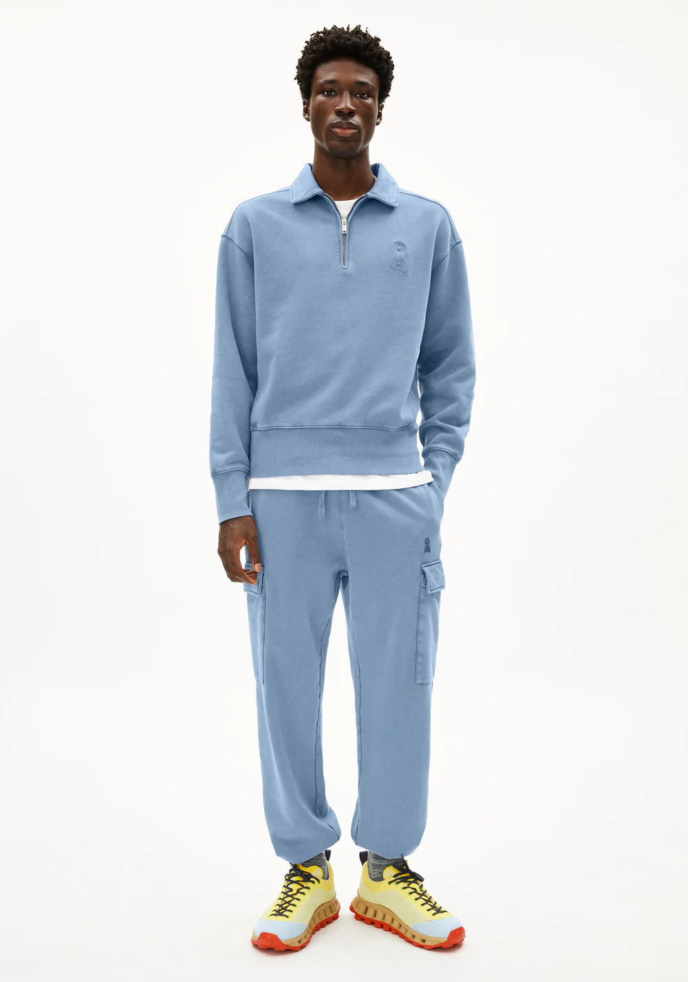 Armedangels - ICONIC Å GMT DYE SWEATTROYER wedgwood washed - WERTE FREUNDE
