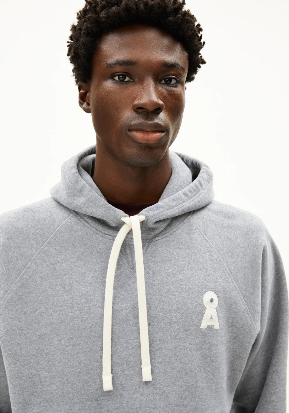 Armedangels - ICONIC Å HAANRI MELANGE Sweatshirts silver melange - WERTE FREUNDE