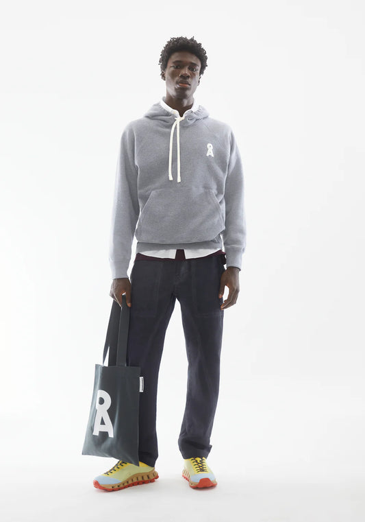 Armedangels - ICONIC Å HAANRI MELANGE Sweatshirts silver melange - WERTE FREUNDE