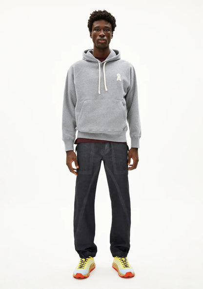 Armedangels - ICONIC Å HAANRI MELANGE Sweatshirts silver melange - WERTE FREUNDE