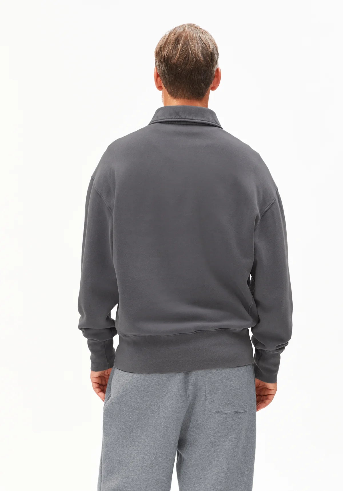 Armedangels - ICONIC Å TEMAAL GMT DYE Sweatshirts dark steel washed - WERTE FREUNDE