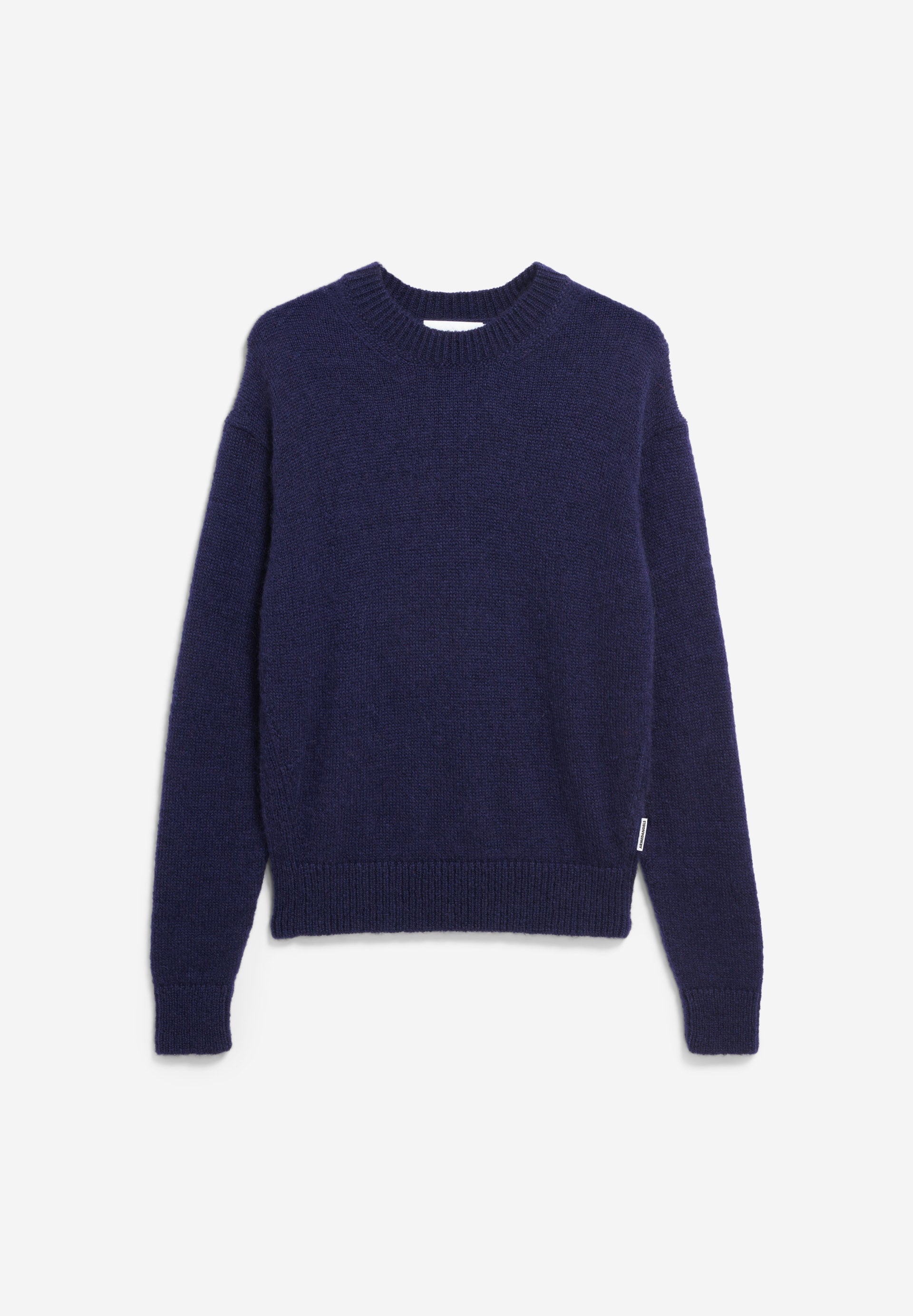 Armedangels - BALBAA PREMIUM Strick Pullover tinted navy - WERTE FREUNDE