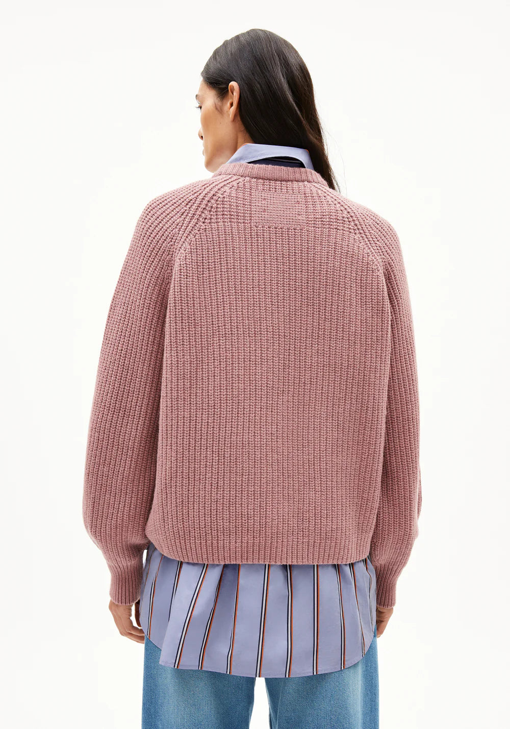 Armedangels - KAAGI Strick Pullover light berry - WERTE FREUNDE