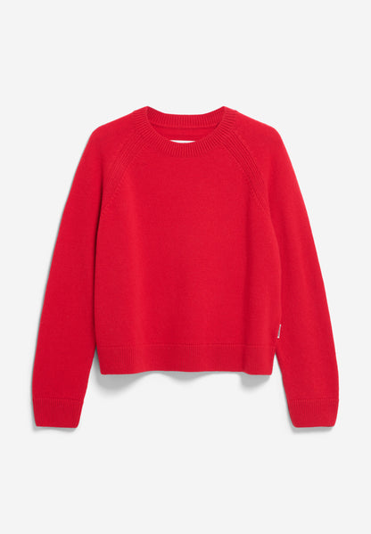 Armedangels - LILIRIAA REGLANA Strick Pullover candy apple - WERTE FREUNDE