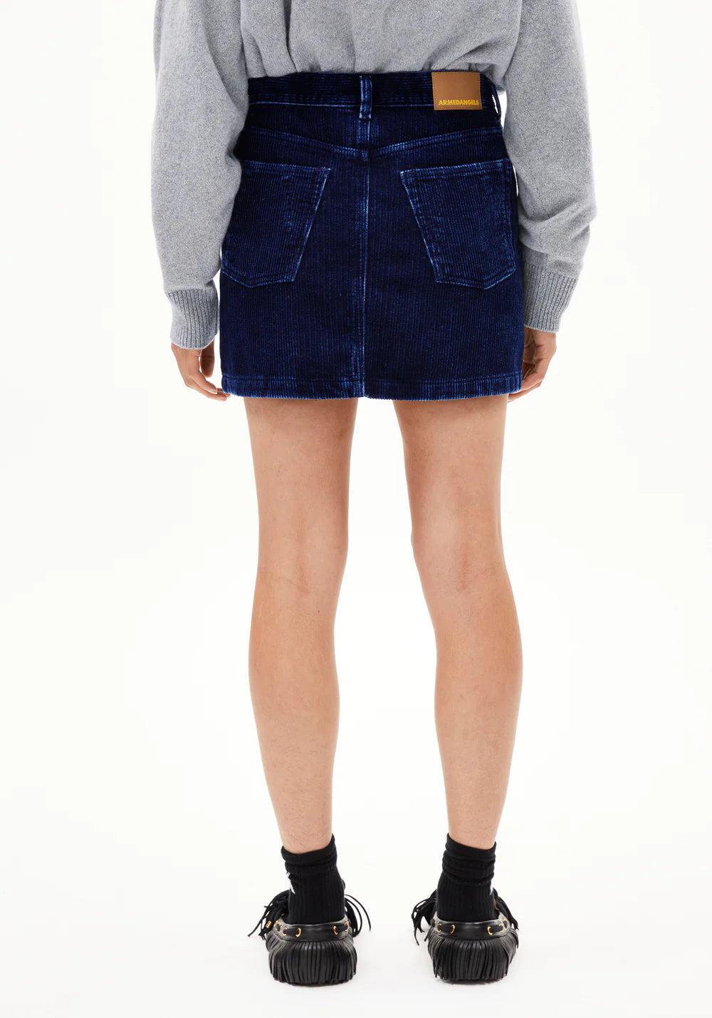 Armedangels - AACUMERI INDIGO CORD Röcke Denim indigofera - WERTE FREUNDE