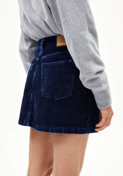 Armedangels - AACUMERI INDIGO CORD Röcke Denim indigofera - WERTE FREUNDE