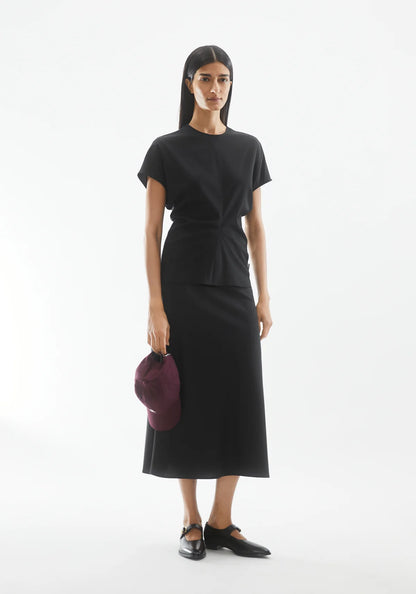 Armedangels - LENOVAA Röcke Web black - WERTE FREUNDE