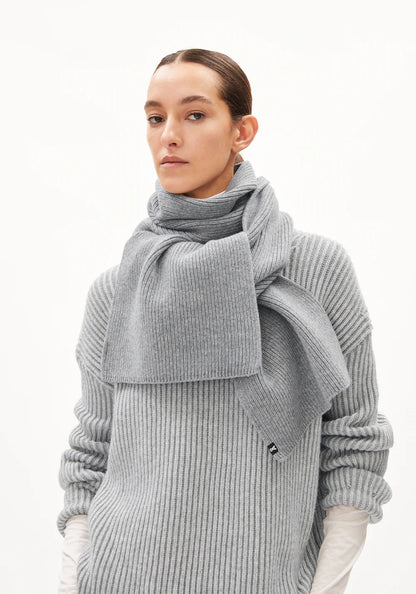 Armedangels - CLAASAS Accessoires Schal light grey melange - WERTE FREUNDE