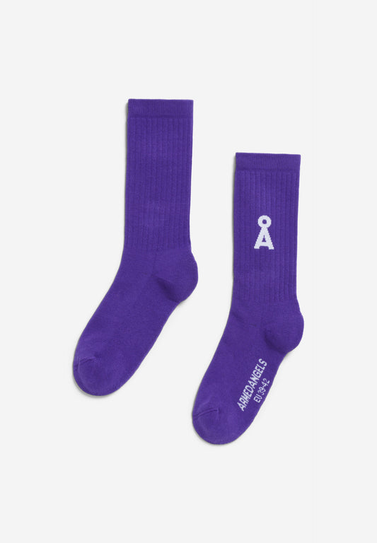 Armedangels - SAAMUS BOLD Accessoires Socken indigo lilac - WERTE FREUNDE