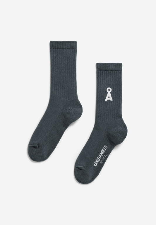 Armedangels - SAAMUS BOLD Accessoires Socken space steel - WERTE FREUNDE