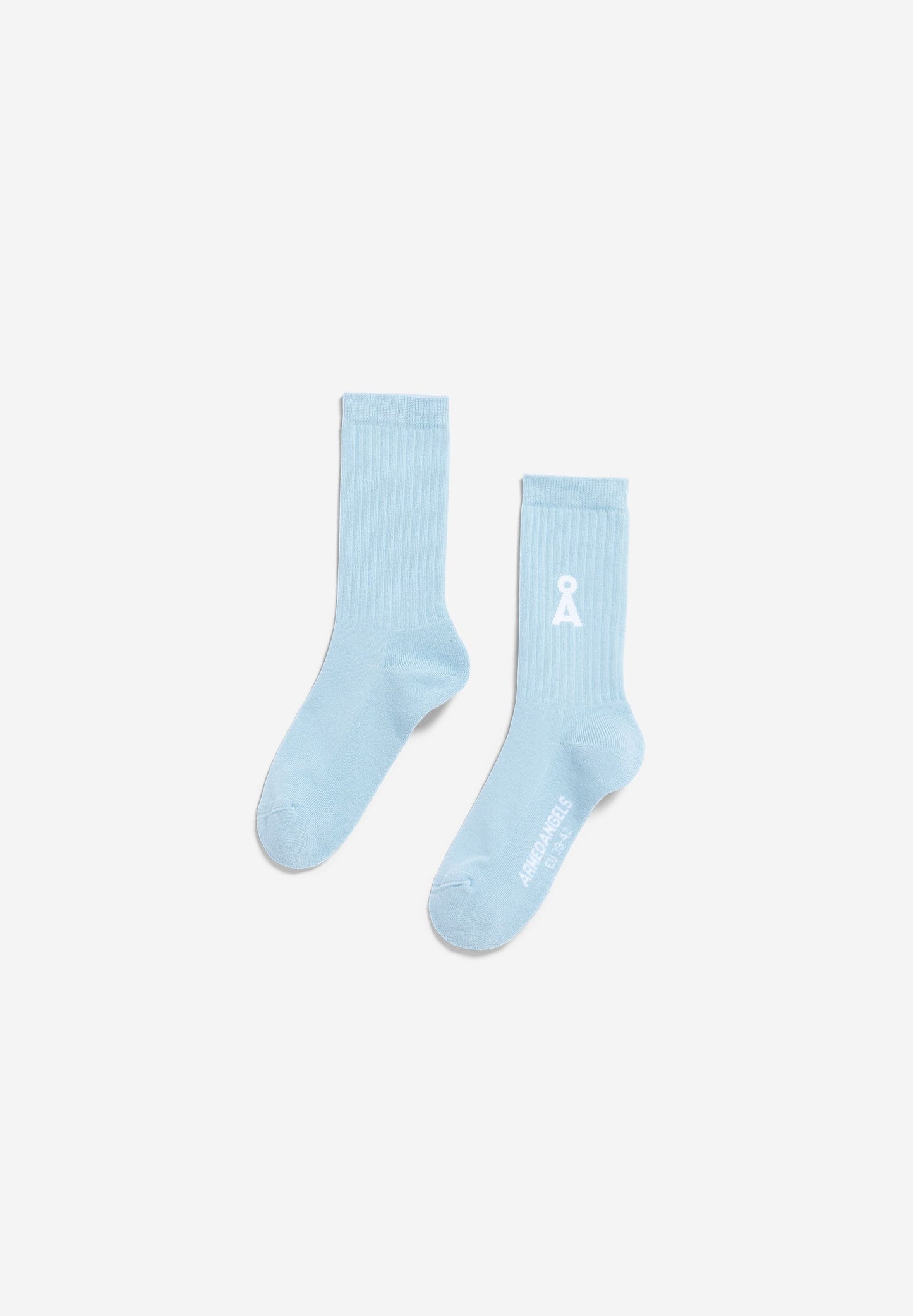 Armedangels - SAAMUS BOLD SOCKS blue glow - WERTE FREUNDE