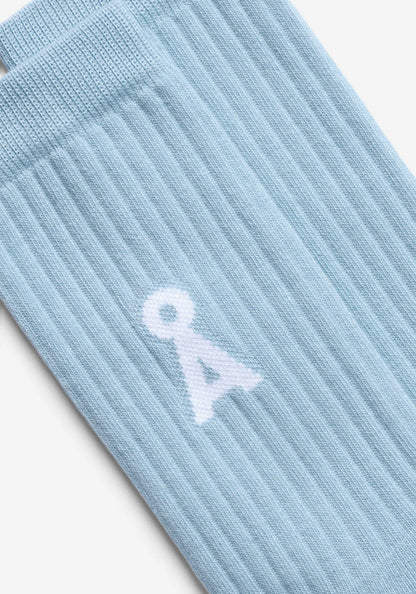 Armedangels - SAAMUS BOLD SOCKS blue glow - WERTE FREUNDE