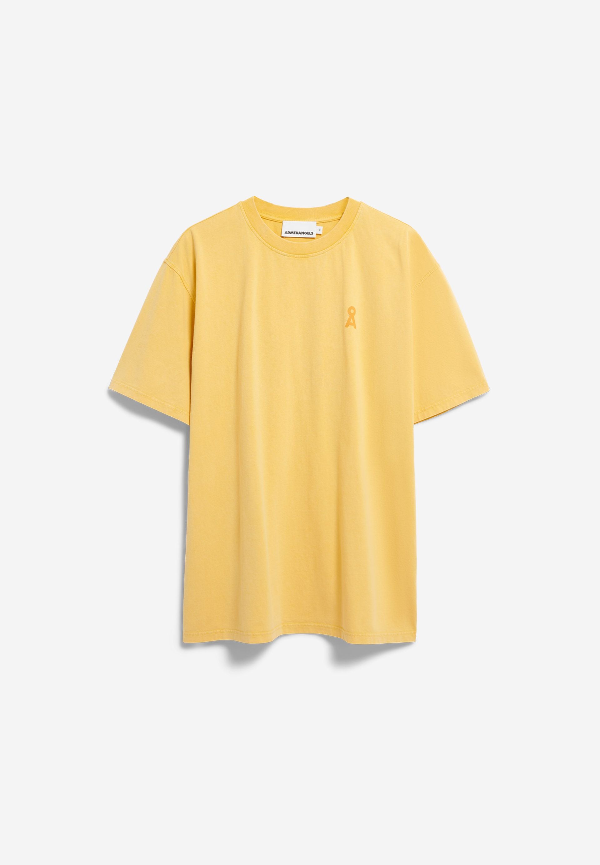 Armedangels - ICONIC Å MAARKOS GD T-SHIRT sunflower washed - WERTE FREUNDE