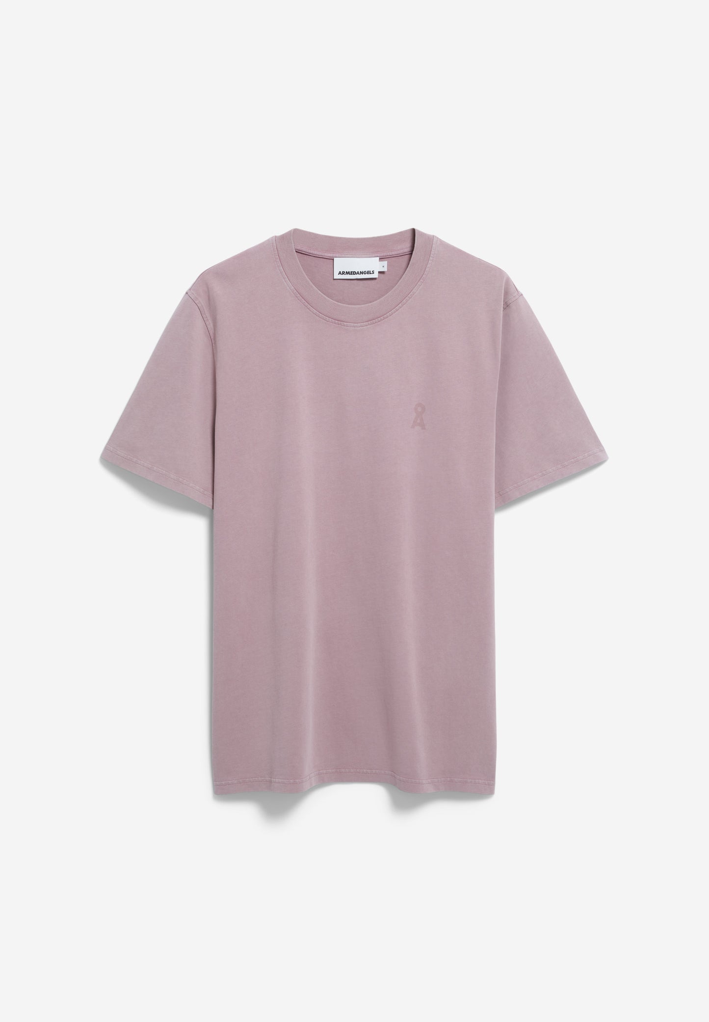 Armedangels - ICONIC Å MAARKOS GMT DYE Jersey Shirts T-Shirt light grape washed - WERTE FREUNDE