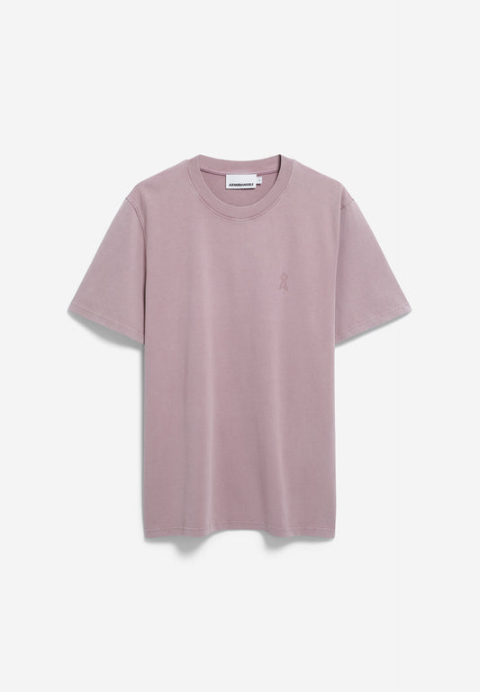 Armedangels - ICONIC Å MAARKOS GMT DYE Jersey Shirts T-Shirt light grape washed - WERTE FREUNDE