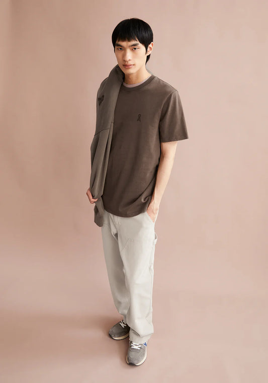 Armedangels - ICONIC Å MAARKOS GMT DYE Jersey Shirts T-Shirt tree shade washed - WERTE FREUNDE