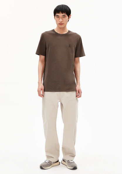 Armedangels - ICONIC Å MAARKOS GMT DYE Jersey Shirts T-Shirt tree shade washed - WERTE FREUNDE