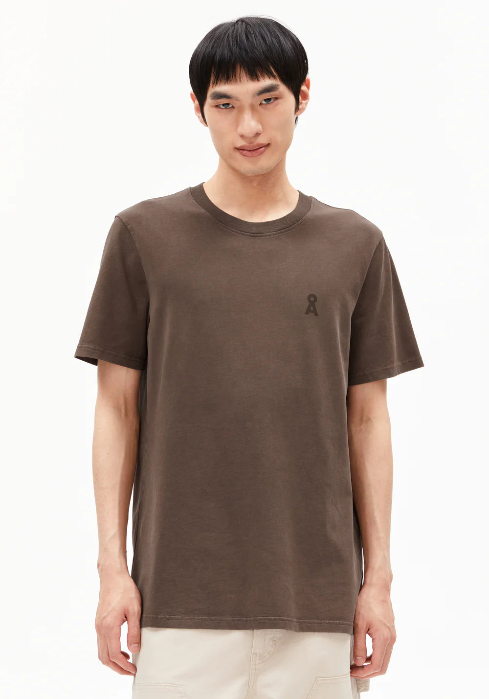 Armedangels - ICONIC Å MAARKOS GMT DYE Jersey Shirts T-Shirt tree shade washed - WERTE FREUNDE