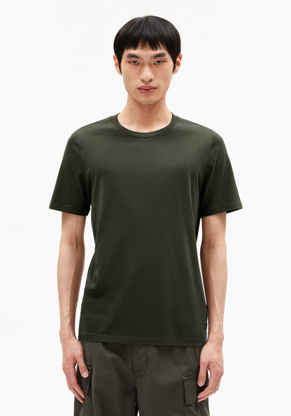 Armedangels - JAAMES Jersey Shirts T-Shirt forest pine - WERTE FREUNDE