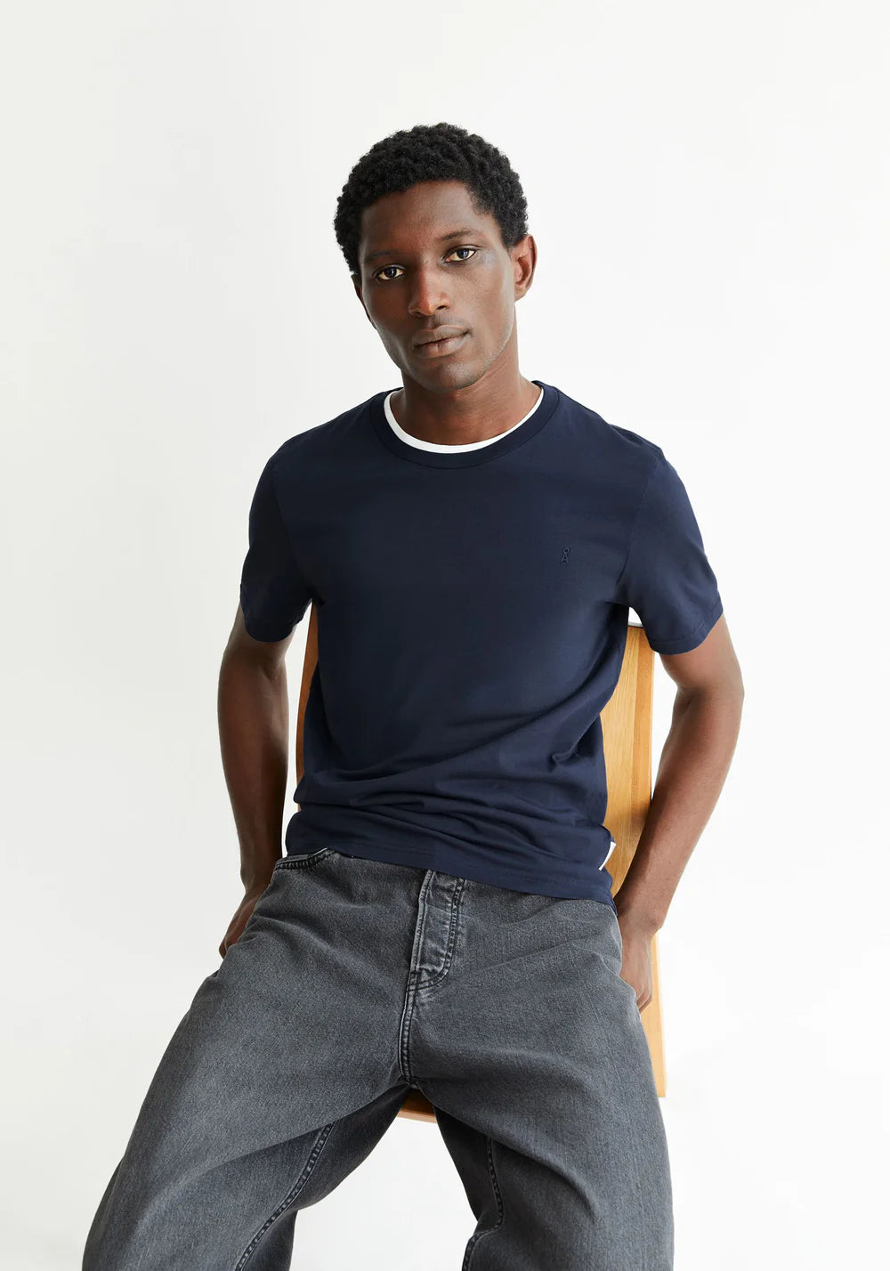 Armedangels - JAAMES T-SHIRT night sky - WERTE FREUNDE