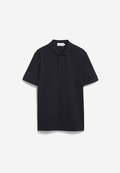 Armedangels - MAARIO POLOSHIRT black - WERTE FREUNDE