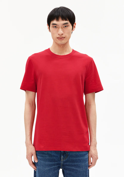 Armedangels - MAARKOS Jersey Shirts T-Shirt scarlet red - WERTE FREUNDE