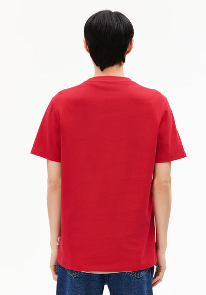 Armedangels - MAARKOS Jersey Shirts T-Shirt scarlet red - WERTE FREUNDE