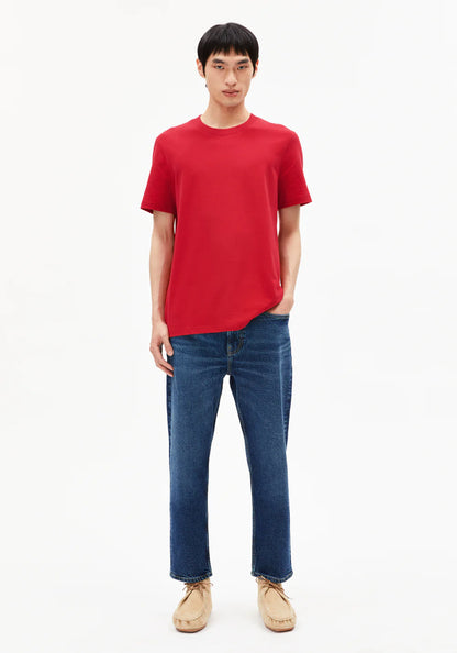 Armedangels - MAARKOS Jersey Shirts T-Shirt scarlet red - WERTE FREUNDE