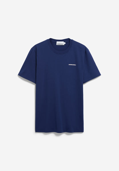 Armedangels - MAARKOS L. FREE SWIM Jersey Shirts T-Shirt blue noon - WERTE FREUNDE