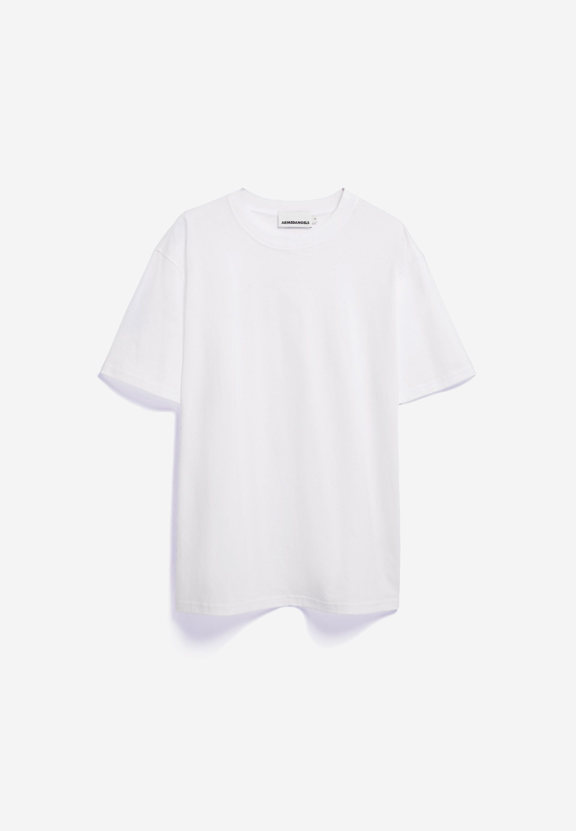 Armedangels - MAARKOS MID WEIGHT T-SHIRT white - WERTE FREUNDE