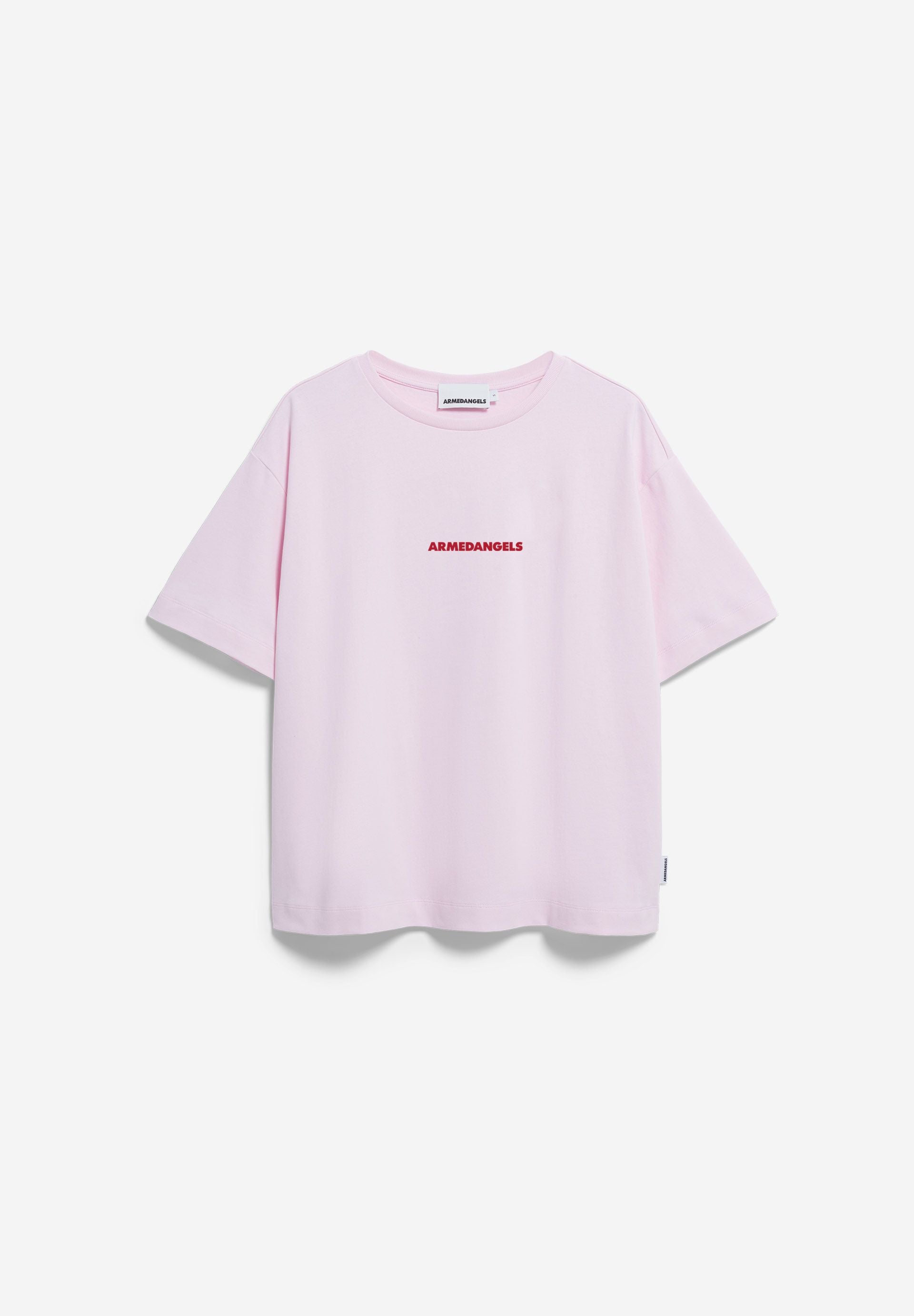 Armedangels - GIANNAA CHAANGE T-SHIRT pink mist - WERTE FREUNDE